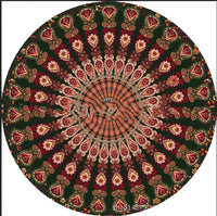 Printed Round Beach Towels