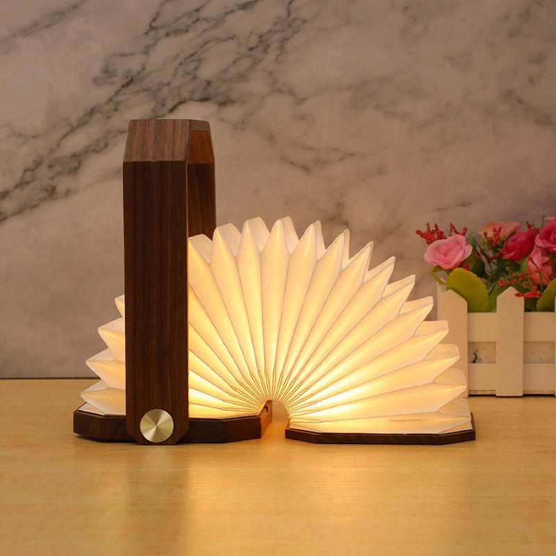 Creative Wooden Hand Lamp Interior Decoration