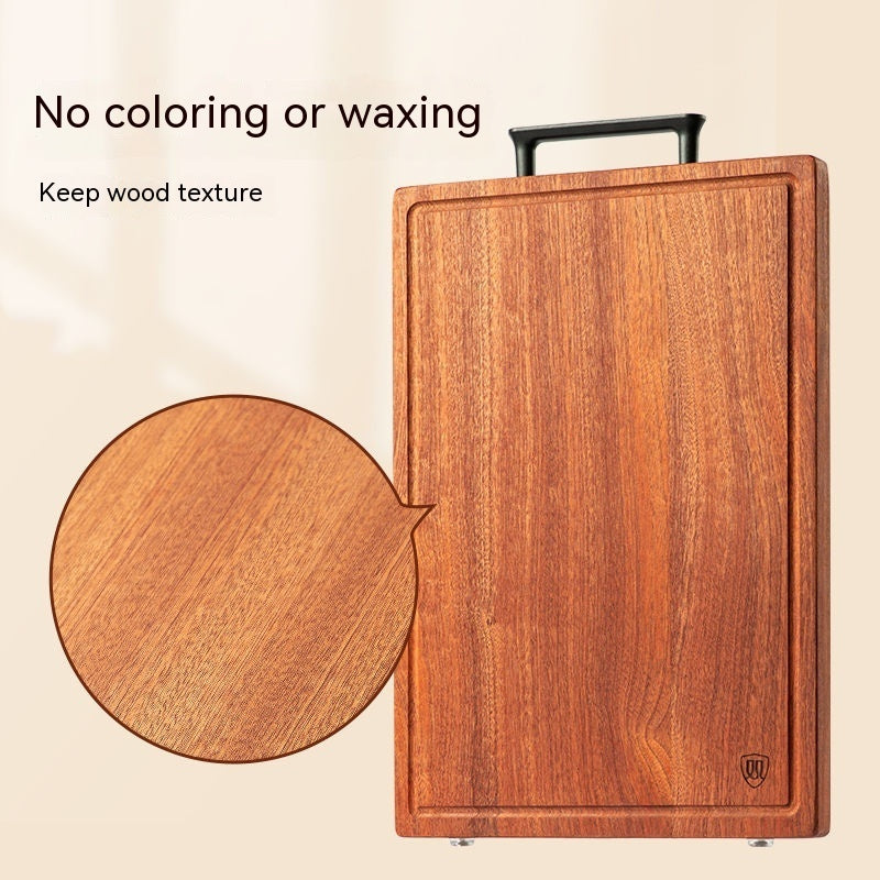 Ebony Cutting Board Solid Wood Household Cutting Board