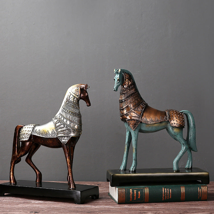 Decorative Bronze War Horse Ornaments