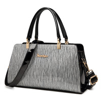 Trendy Simple One-shoulder Leather Handbags