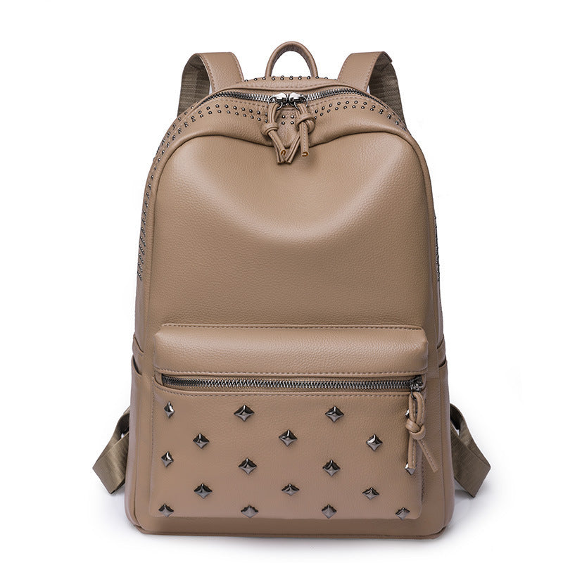 Women's Designer Backpacks Anti Splash PU Leather Fabric