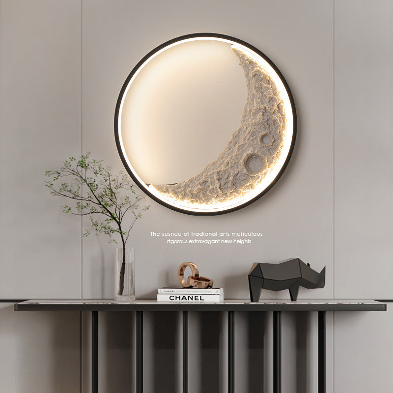 Moon Wall Lamp Background Wall Decorative Lamp