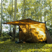 Wilderness Hut, Awning, Stove Compatible