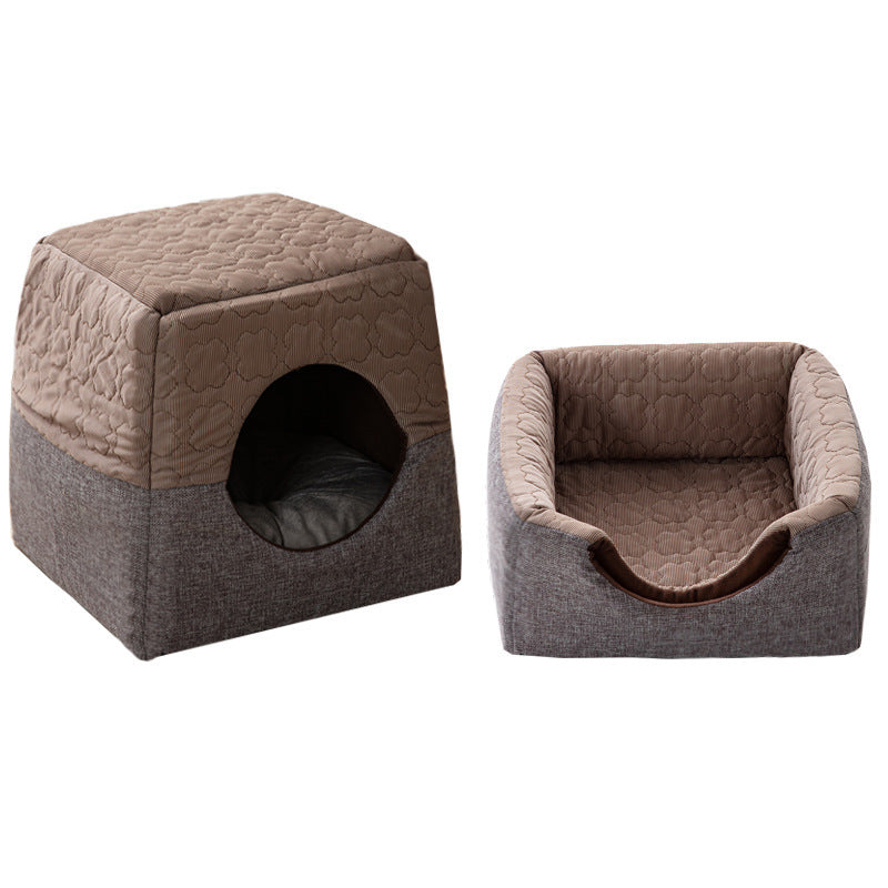 New Multi-purpose Cool Cat House Small Dog Semi-enclosed