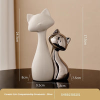 Cat, Bunny, Deer, Elephant Companions Figurine