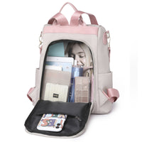 Women's Fashion Simple Style Embroidery Casual Backpack