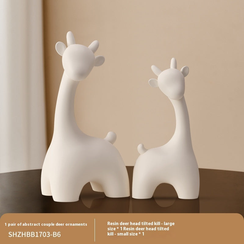 Cat, Bunny, Deer, Elephant Companions Figurine