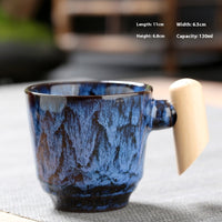 Wooden Handle Ceramic Cup Dahuaware