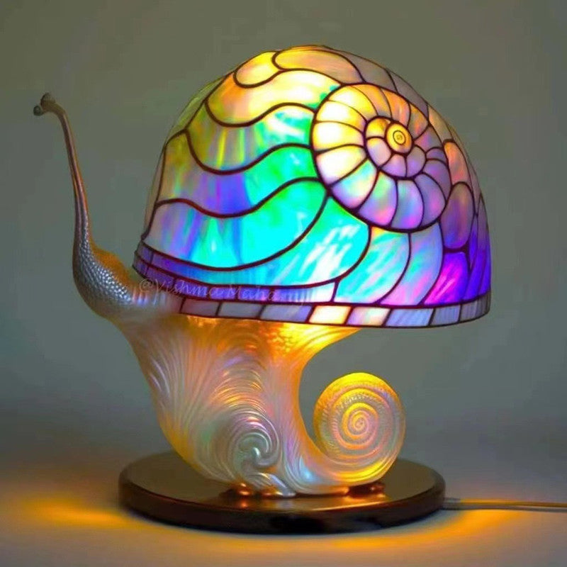 Household Magic Color Snail Lamp Decorations