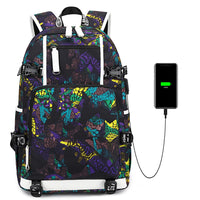 Oxford water splashing Backpack