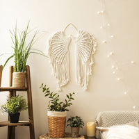 Bohemian Angel Wings Woven Wall Tapestry