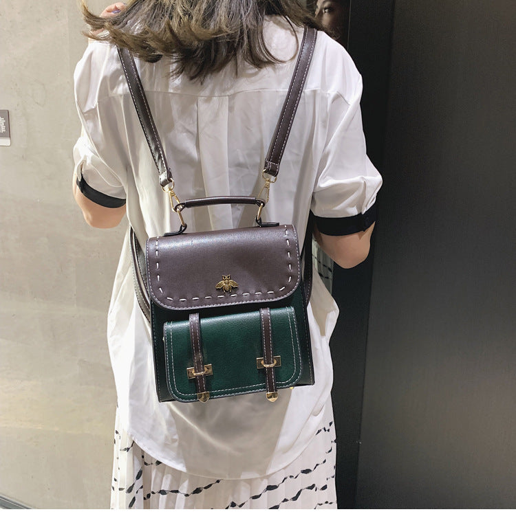 Leather Women Backpack