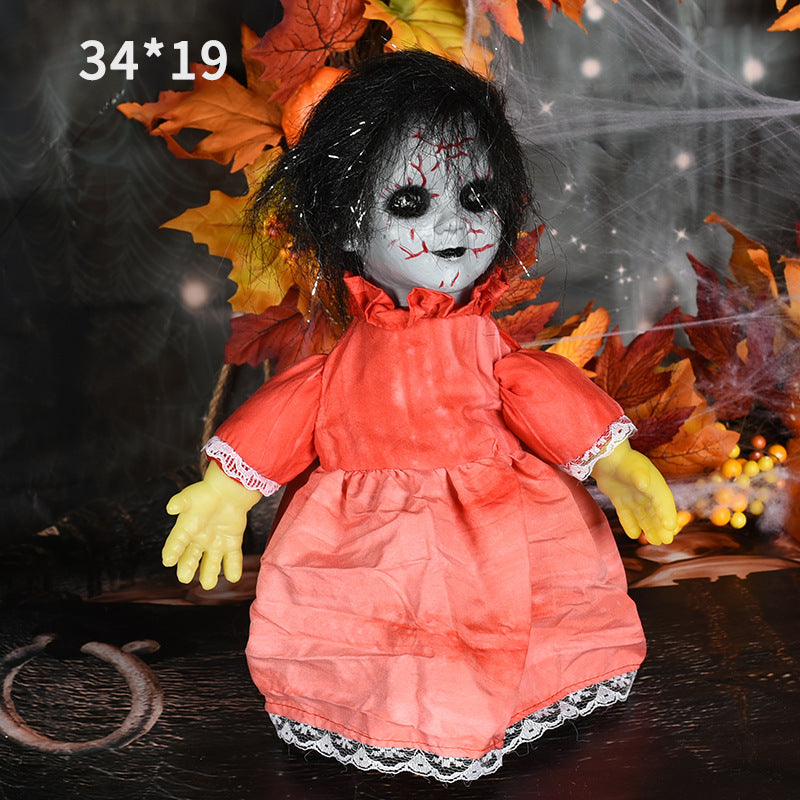 Halloween Decoration Walking Doll Horrible Toys