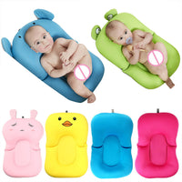 Newborn Bath Floating Pad Mat Baby Bath Tub Pad & Chair & Shelf Bathtub Seat