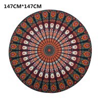 Printed Round Beach Towels