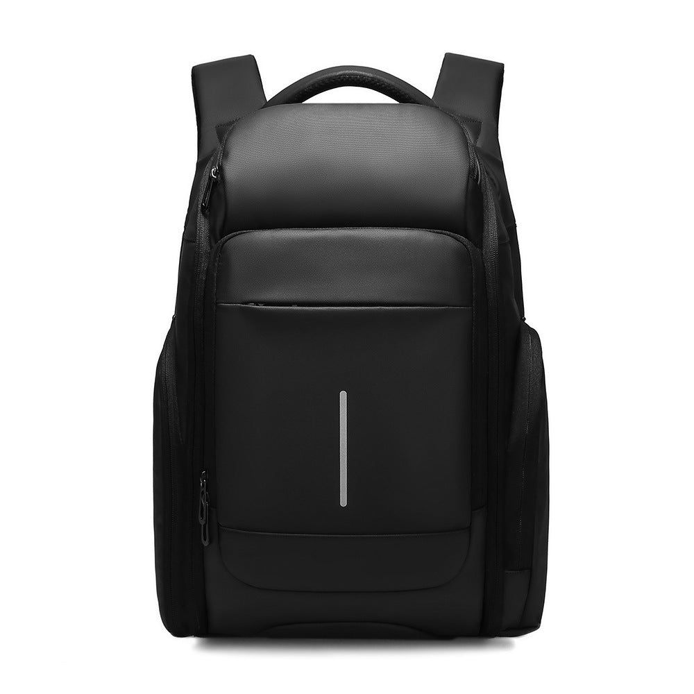 Business commuter backpack PVC multi-function large-capacity