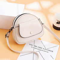 PU shoulder bag retro messenger bag