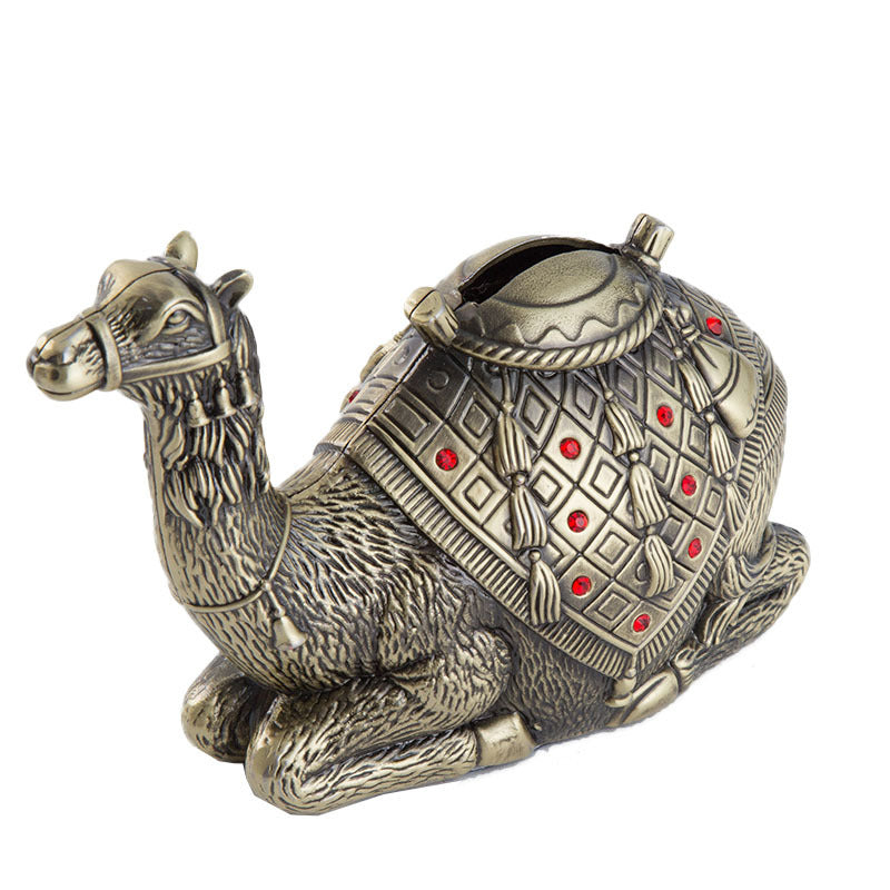 Desert Camel Piggy Bank Golden Handicraft