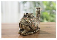 Desert Camel Piggy Bank Golden Handicraft