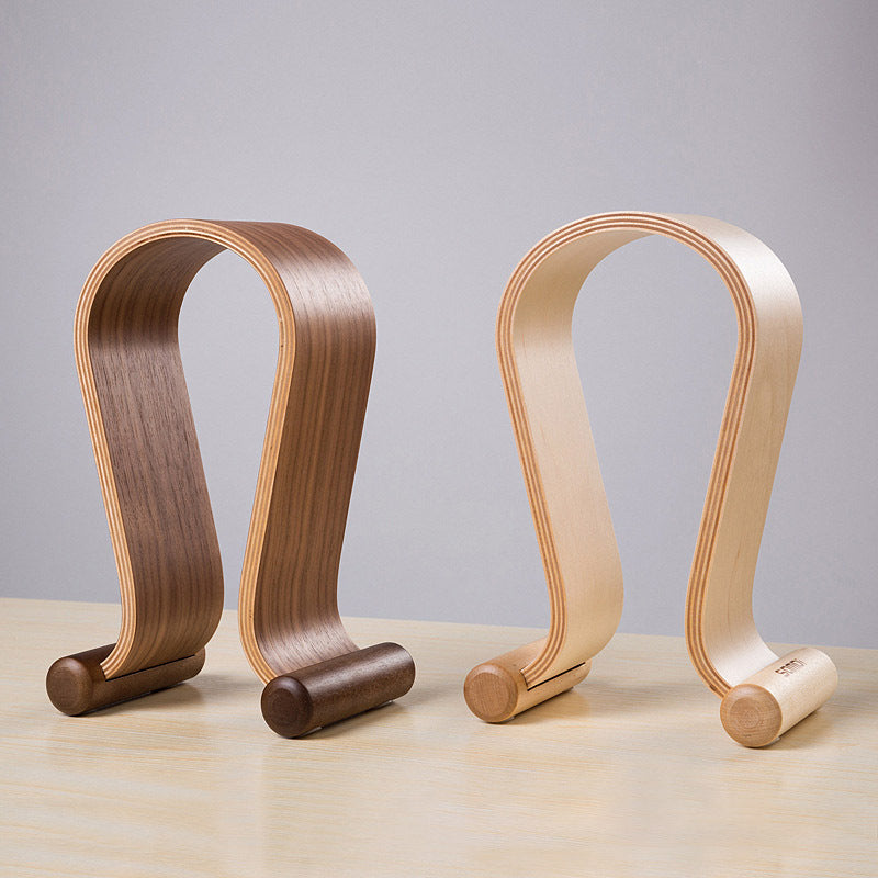 Solid Wood Earphone Rack Creative Earphone Display Rack Headphone Rack