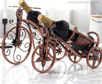 European Style Wine Rack Creative Wine Rack Retro Wrought Iron Wine Rack Fashion Home Decoration Wine Bottle