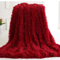 Background Blanket Pv Velvet Double Layer Blanket