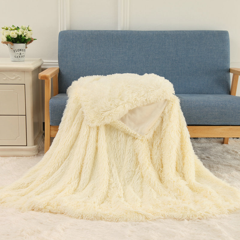 Background Blanket Pv Velvet Double Layer Blanket