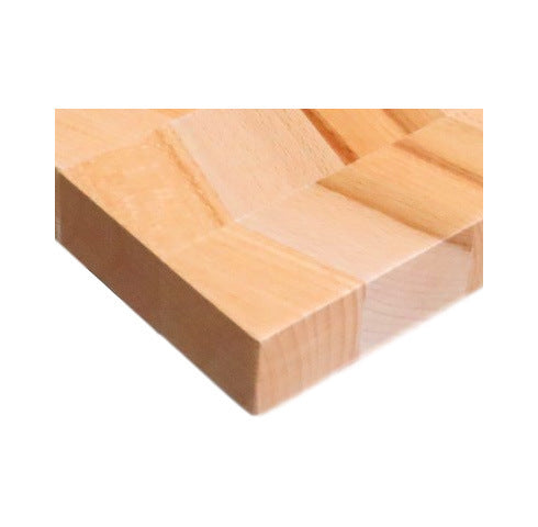 Two Color Parquet Beech Wood Cutting Board