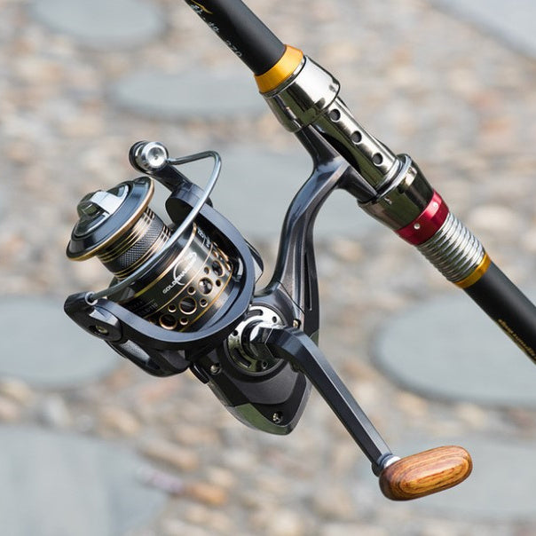 Compact Rod And Reel Multiple Sizes