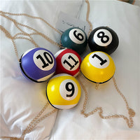 Mini Pool Ball Bag