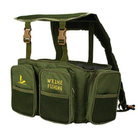 Fashion Leisure Nylon Green Fishing Box Backpack