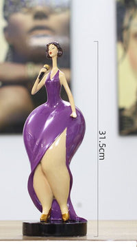 New Fat Lady Figurine