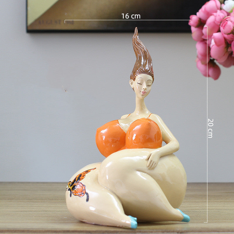 New Fat Lady Figurine