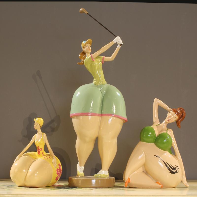 New Fat Lady Figurine