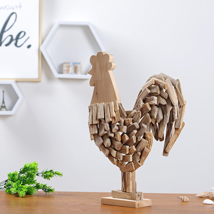 Wooden Rooster