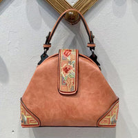 Retro Style Embroidery Collocation Cheongsam Portable Messenger Shoulder Bag