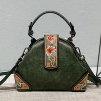 Retro Style Embroidery Collocation Cheongsam Portable Messenger Shoulder Bag