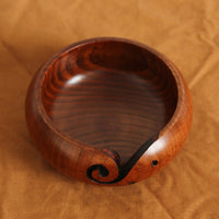 Handmade Wooden Yarn Bowl