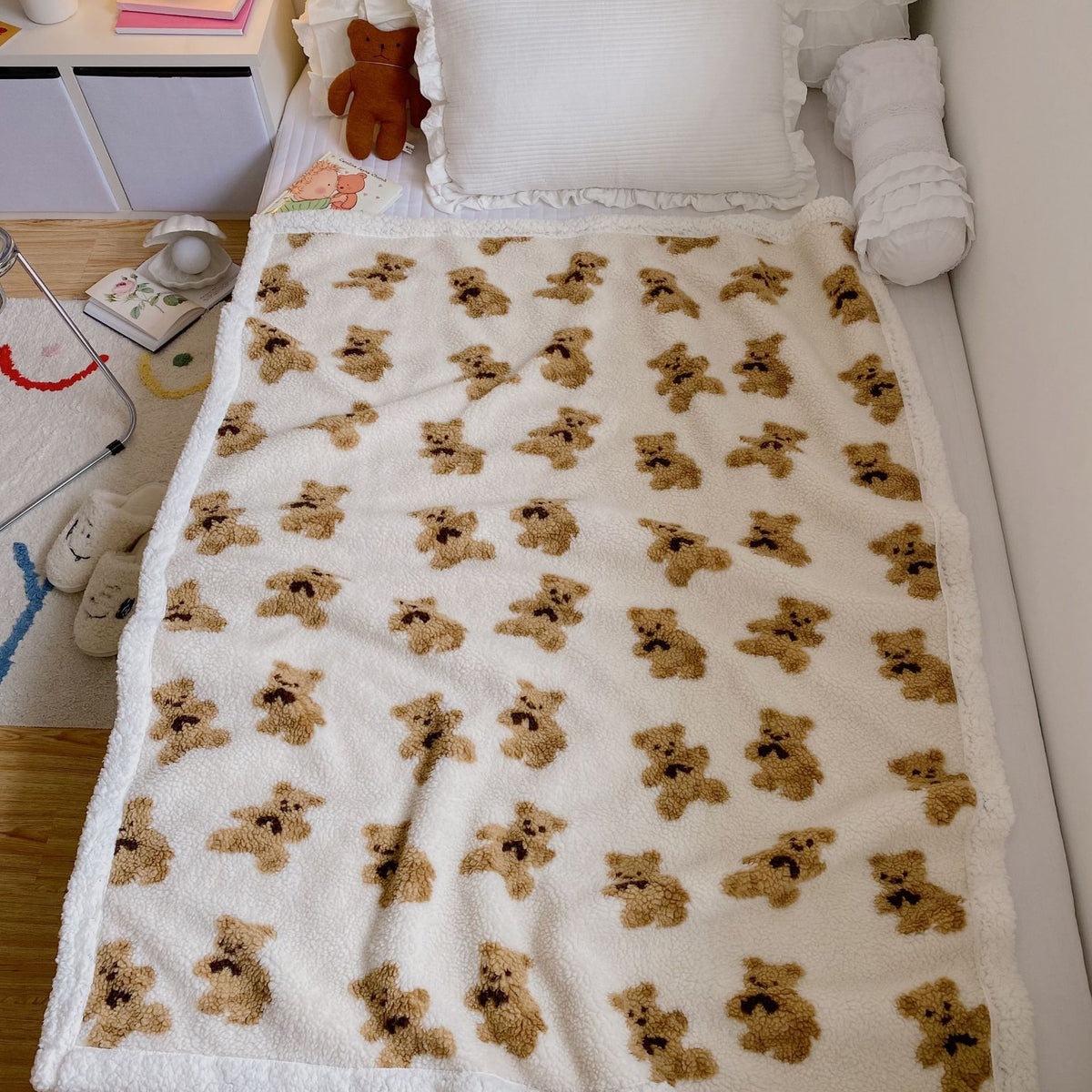 Children's Double-Sided Lamb Velvet Blanket Blanket Cover Blanket Quilt