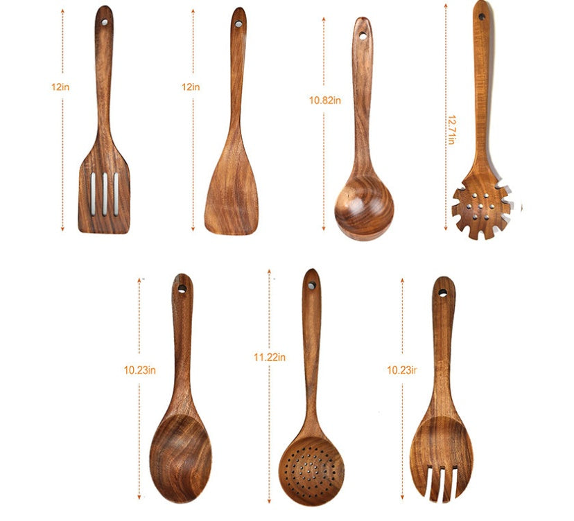 Wooden Kitchenware Suit