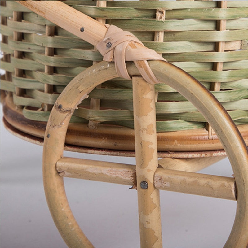 Bamboo Fruit Basket Decoration