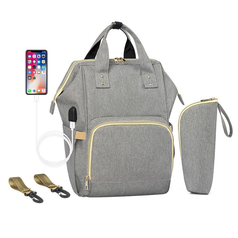 Oxford Waterproof Mom And Baby Bag