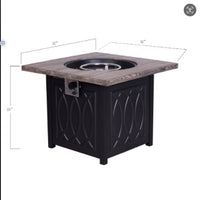 Propane Outdoor Fire Pit Table