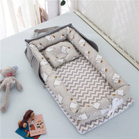 Cotton Portable Baby Crib Newborn Foldable