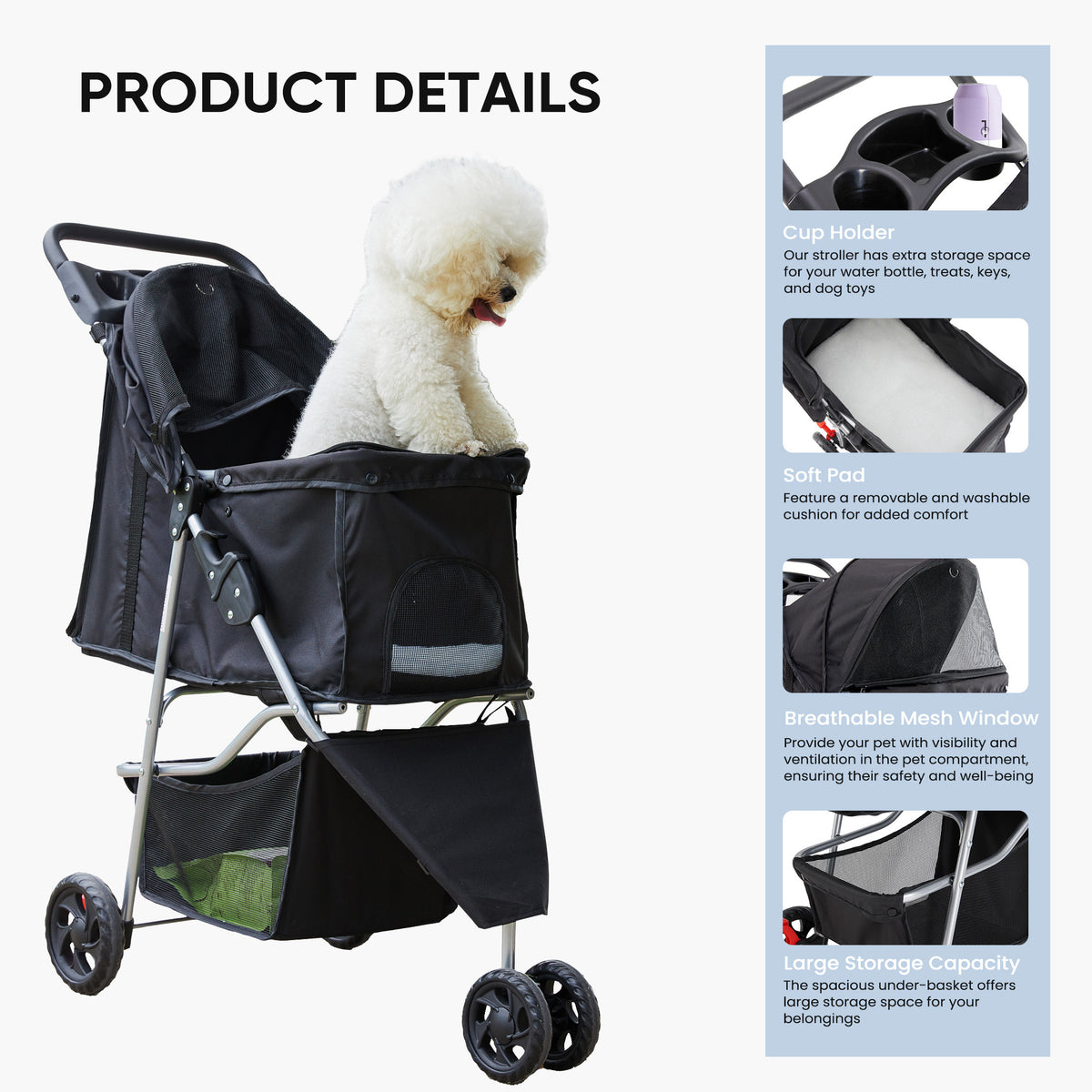 Cat And Dog Pet Cart