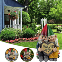 Garden Gnome Couple