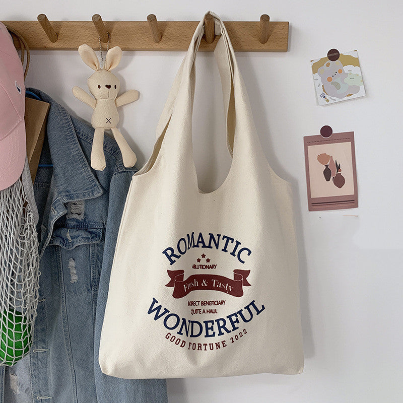 Canvas Bag Tote Shoulder