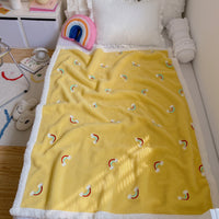 Children's Double-Sided Lamb Velvet Blanket Blanket Cover Blanket Quilt