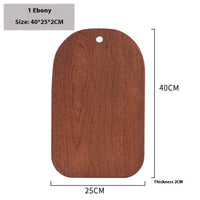 Home Chopping Board Kitchen Thick Cutting Board Irregular